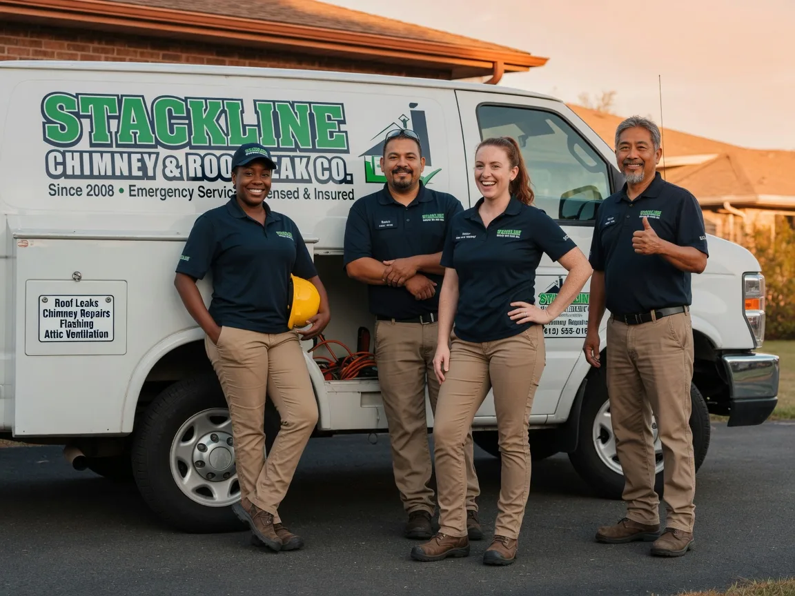 Chimney flashing repair company in Suffolk, VA
